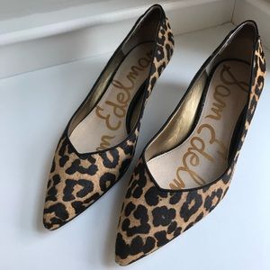 Sam Edelman Leopard print Heels